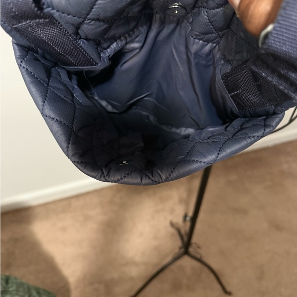 MZ Wallace Midnight Blue Quilted Crossbody Bag - Picture 6 of 10